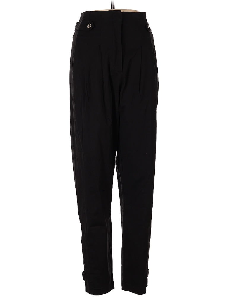 Pre-owned H By Halston Casual Pants In Black