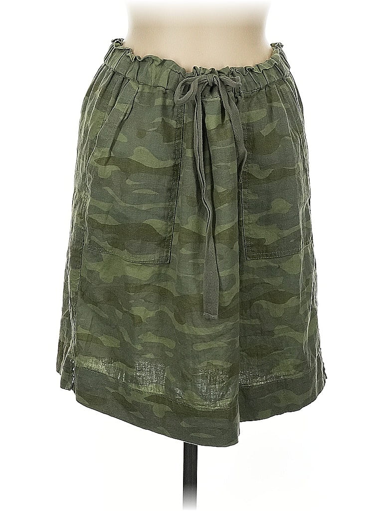 Bermudas Caslon Imprimé Floral Vert - Taille 6 (US), Coupe Regular, Occasion Très Bon état