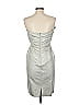 David Meister Metallic Silver Cocktail Dress Size 10 - photo 2