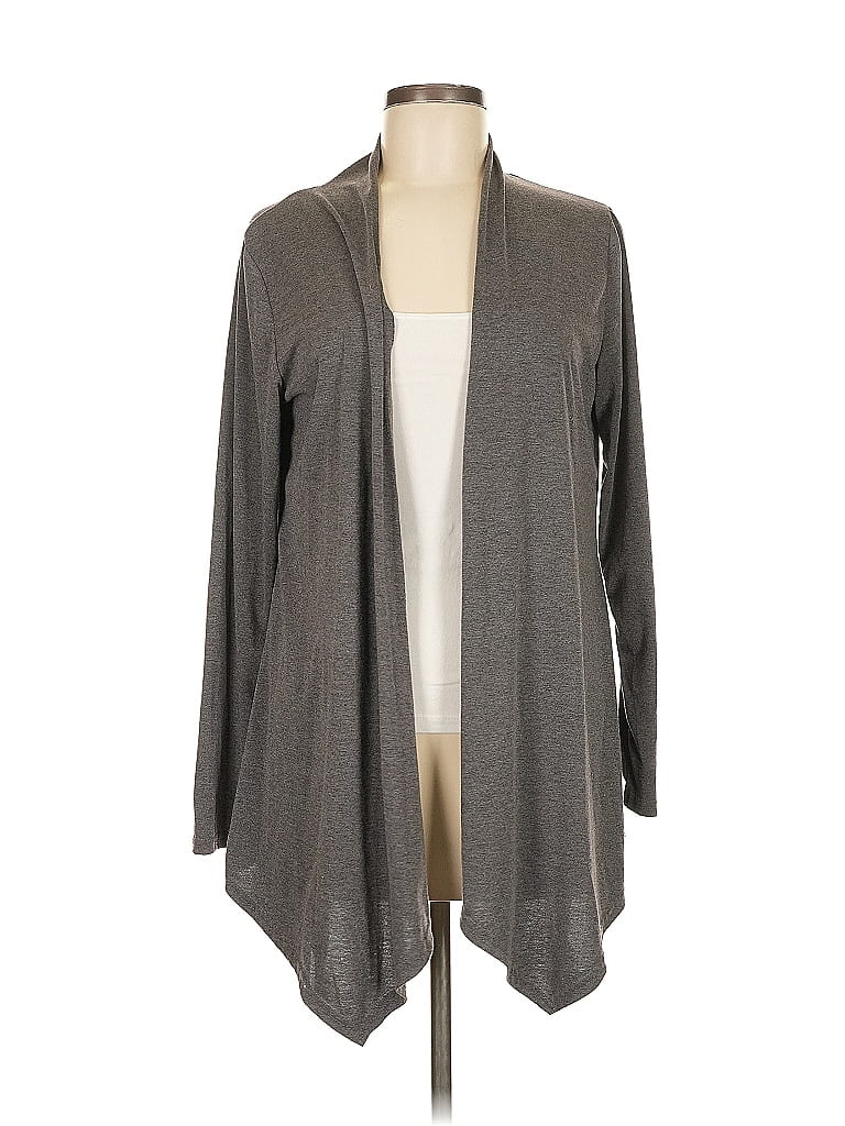 Pre-owned Unbranded Cardigan Sweater In Gray