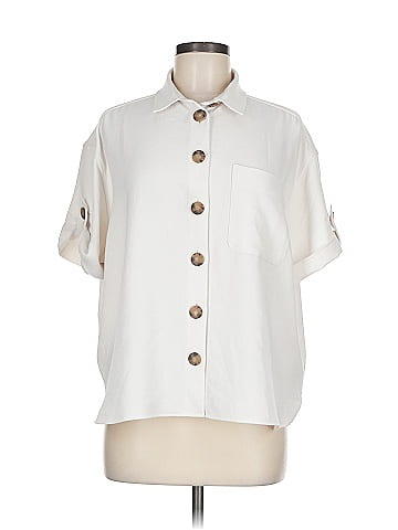 Sézane Short Sleeve Blouse (view 1)