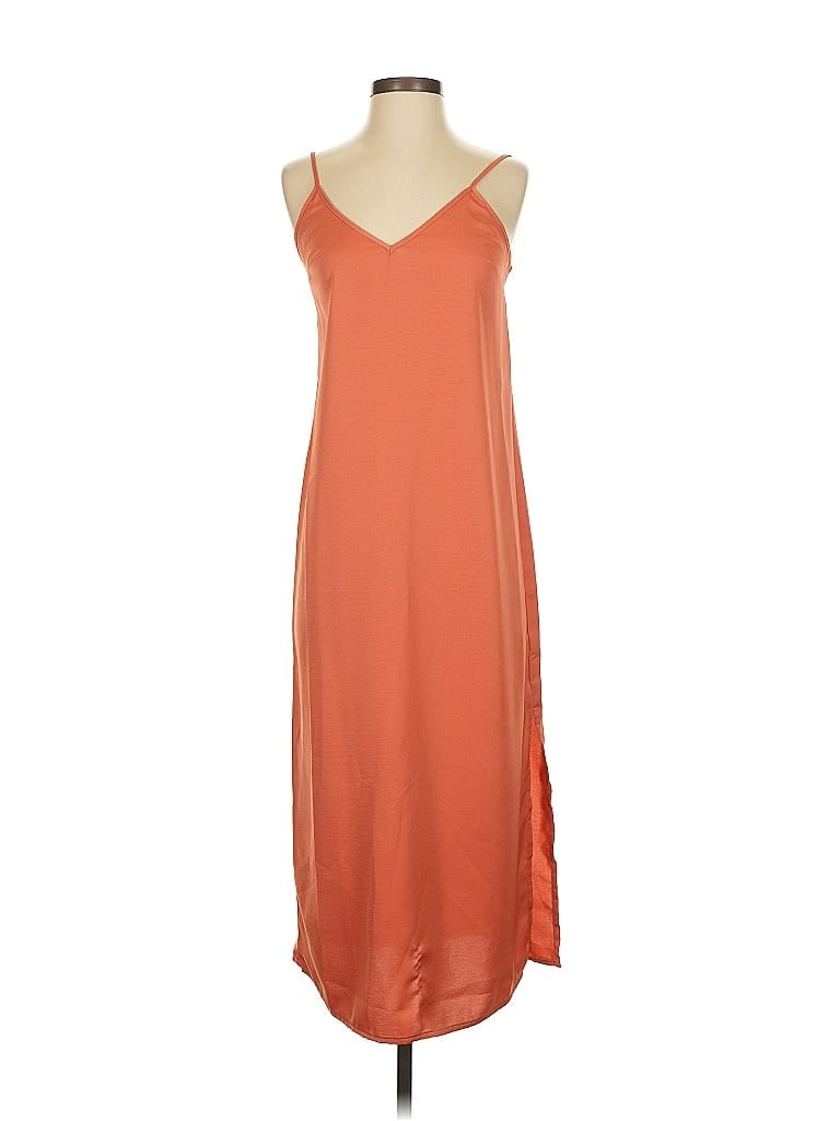 Pre-owned A New Day Casual Dress In Orange