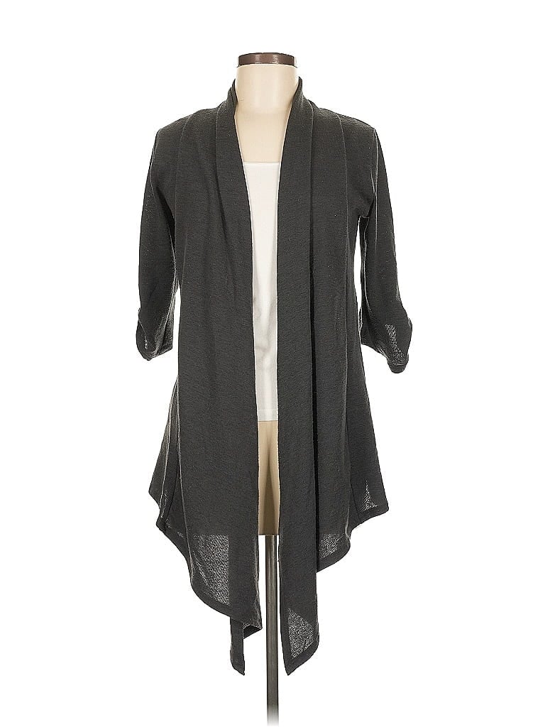 Pre-owned Derek Heart Cardigan Sweater In Gray