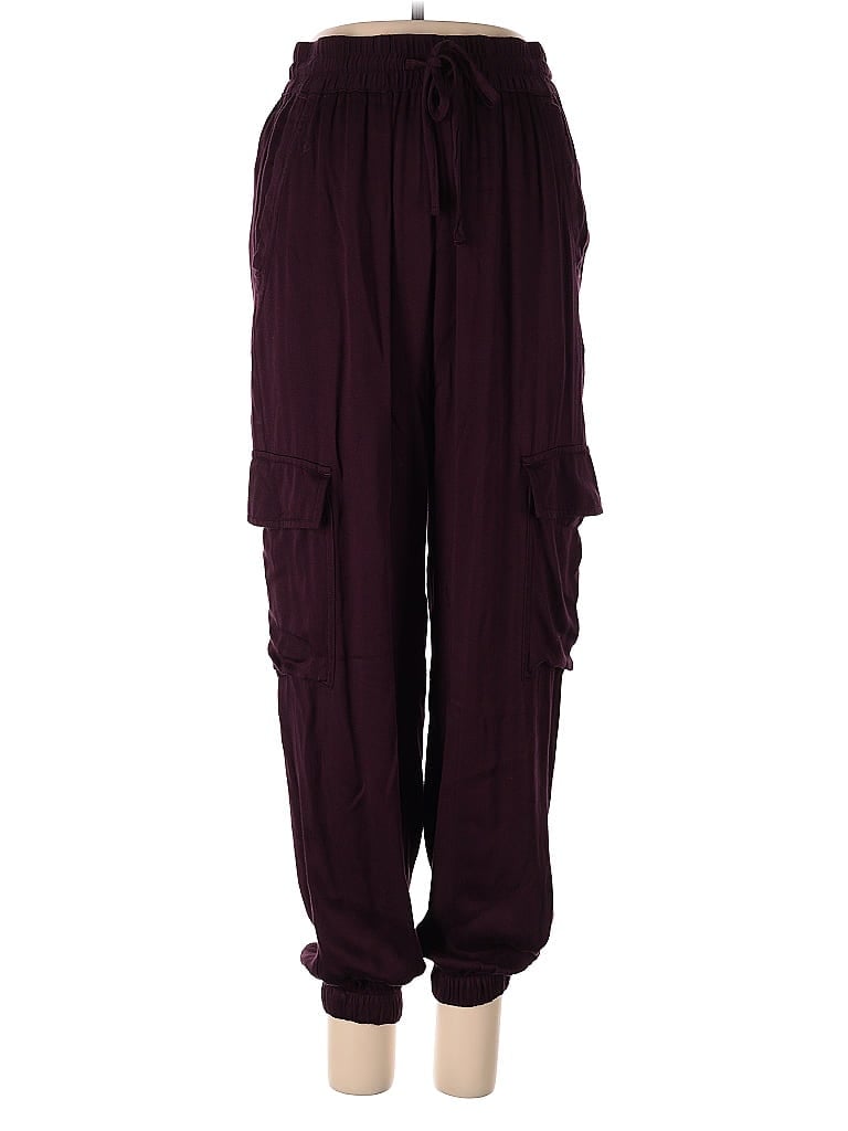 Pre-owned Pistola Cargo Pants In Burgundy