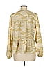 Nine West Gold Long Sleeve Blouse Size M - photo 2
