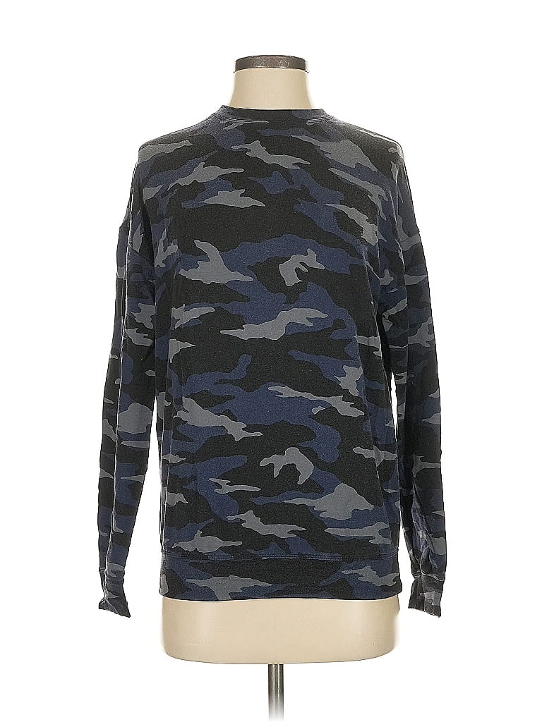 Pre-owned Athleta Sweatshirt In Blue