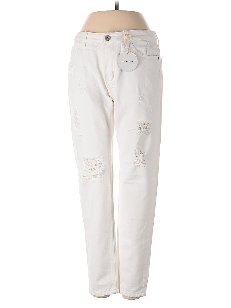 Tea & Cup Jeans In White