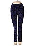 Lululemon Athletica Print Blue Purple Active Pants Size 4 - photo 1