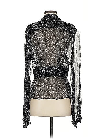 Alvin Valley Long Sleeve Silk Top (view 2)