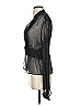 Alvin Valley 100% Silk Black Long Sleeve Silk Top Size 36 waist - photo 5