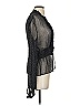 Alvin Valley 100% Silk Black Long Sleeve Silk Top Size 36 waist - photo 4