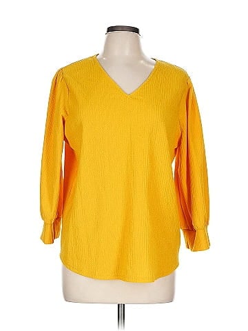 Adrianna Papell 3/4 Sleeve Blouse (view 1)