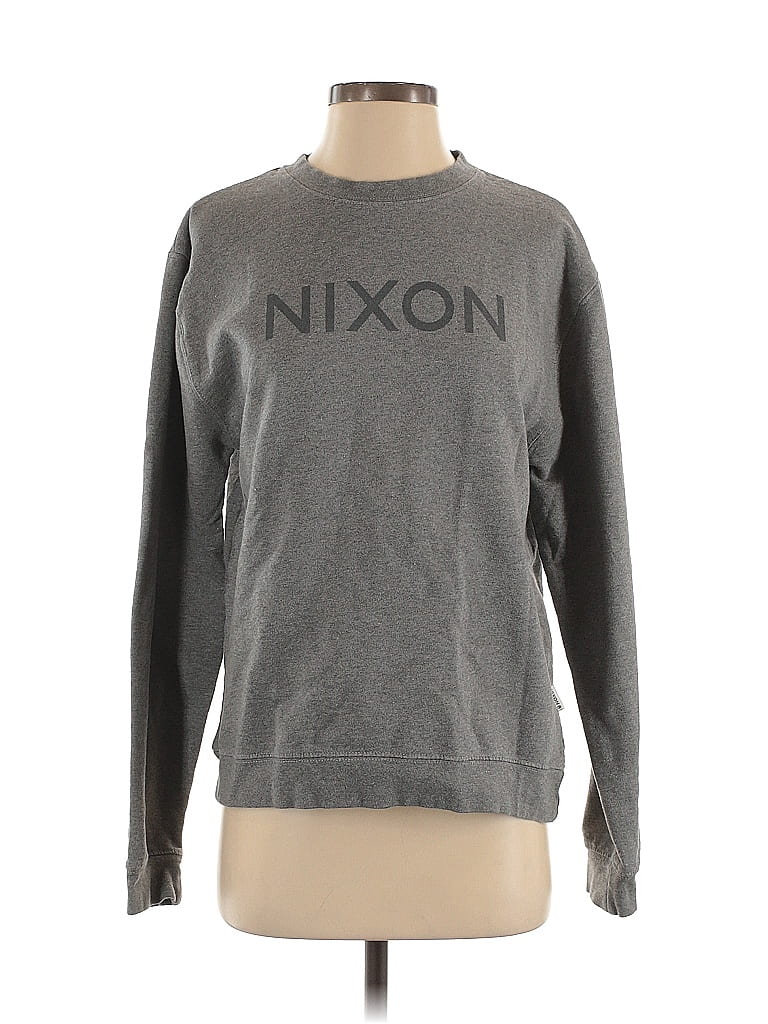 Nixon Gray Sweatshirt Size S - photo 1