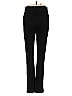 Ecru Solid Black Active Pants Size S - photo 2