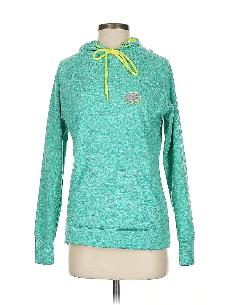 Pre-owned Ivory Ella Pullover Hoodie In Green