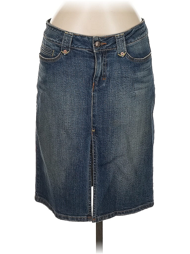 Joe's Women's Jeans Denim Button Fly Pencil Skirt White Size 30