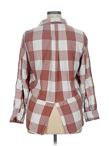 Velvet Heart 3/4 Sleeve Button-Down Shirt (view 2)