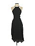 Halston Heritage Solid Black Cocktail Dress Size 0 - photo 1