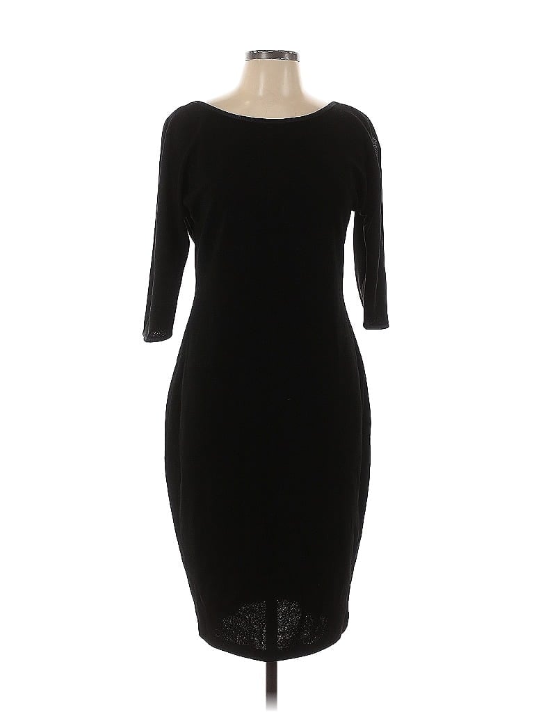 Pre-owned Sacha Drake Cocktail Dress In Black