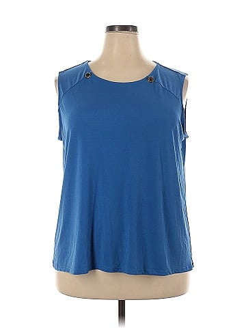 Carmen Carmen Marc Valvo Sleeveless T-Shirt (view 1)