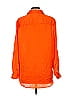 MICHAEL Michael Kors 100% Polyester Orange 3/4 Sleeve Blouse Size M - photo 2