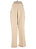 showpo 100% Polyester Solid Tan Ivory Dress Pants Size 12 - photo 2
