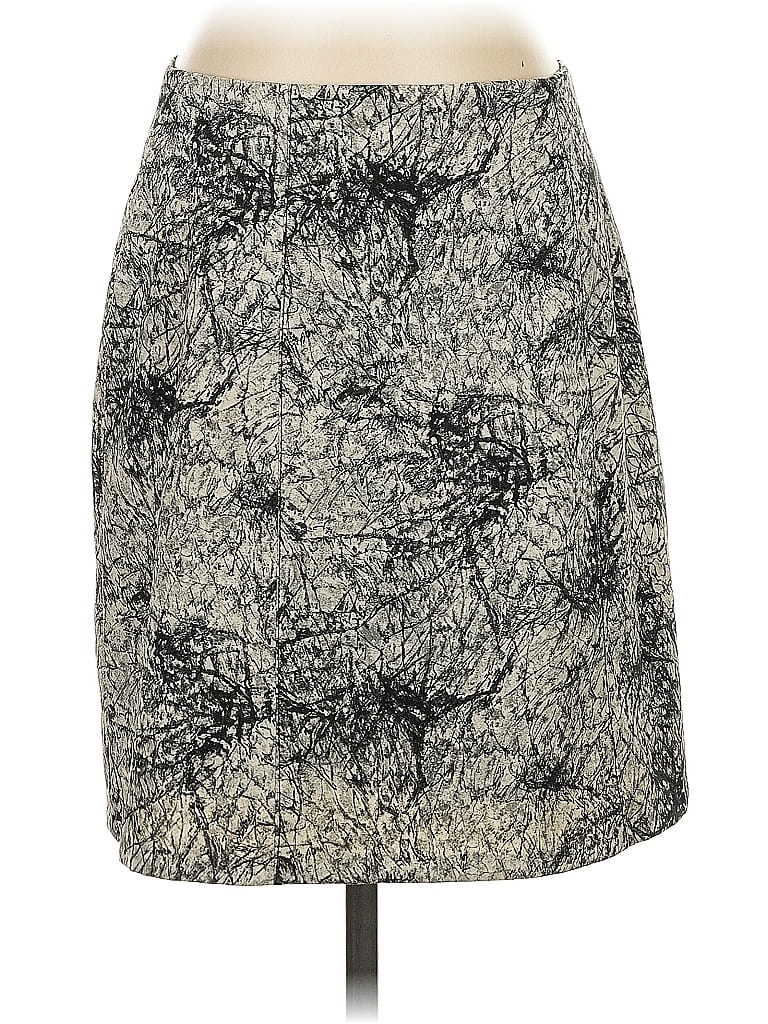 Pre-owned Caché Casual Skirt In Gray