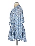 MISA Los Angeles 100% Polyester Paisley Blue Casual Dress Size XL - photo 5