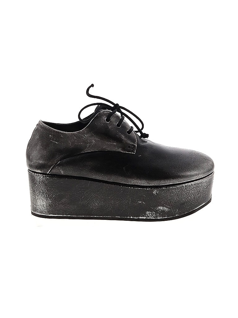 Marsèll Solid Black Silver Wedges Size EU 39 - photo 1