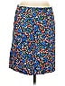 Diane von Furstenberg Floral Blue Casual Skirt Size 12 - photo 1
