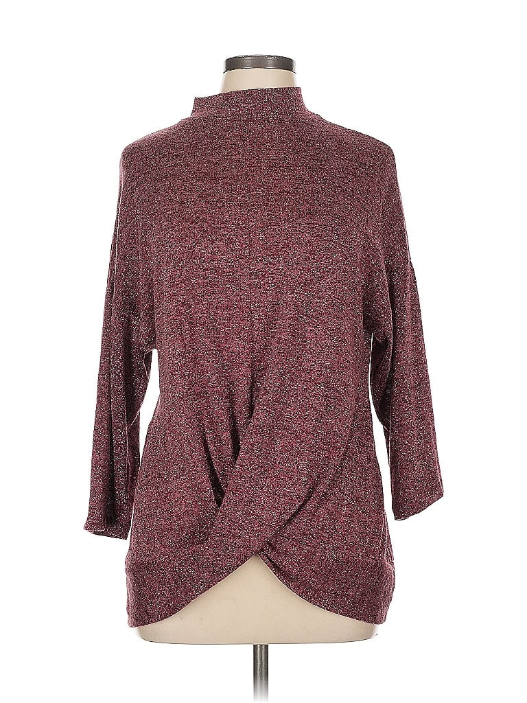 YOURS Plus Size Light Brown Long Sleeve Top | Yours Clothing