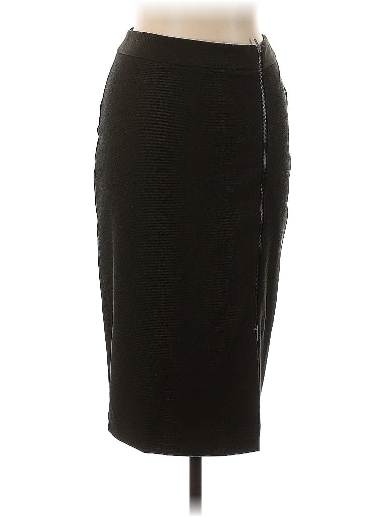 Pre-owned Ann Taylor Casual Skirt In Green