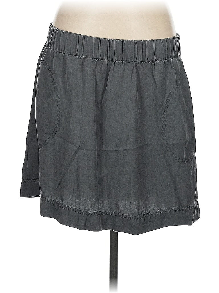 Pre-owned Tommy Hilfiger Casual Skirt In Gray