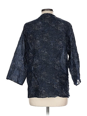Humanoid 3/4 Sleeve Silk Top (view 2)