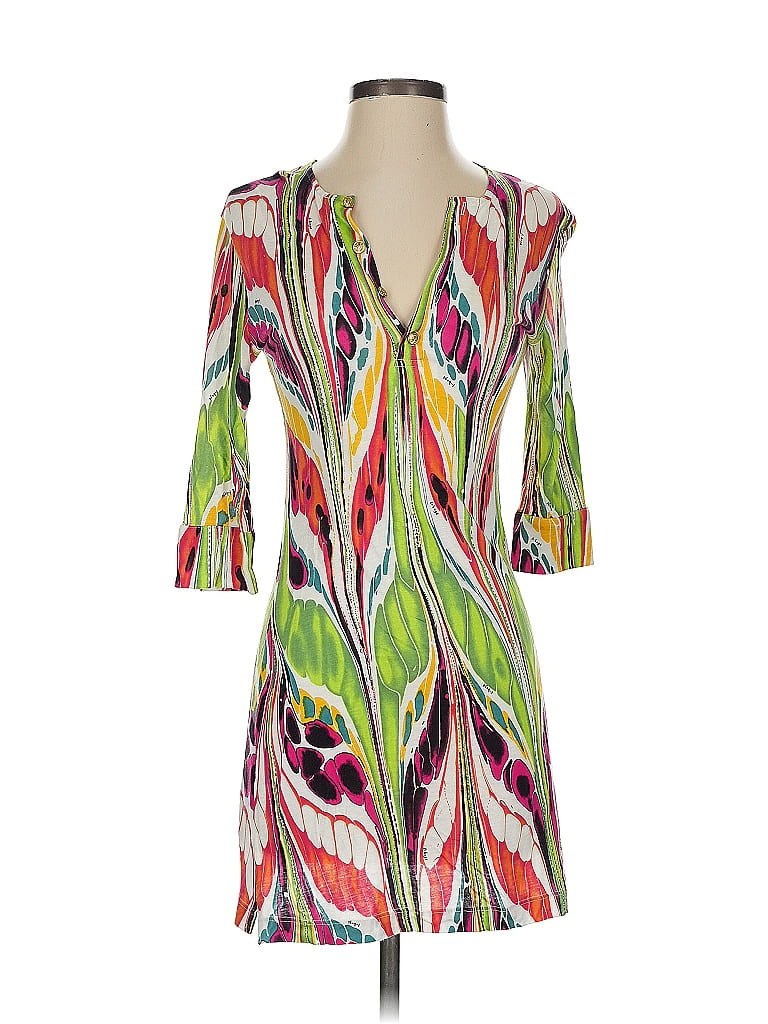 Pre-owned T-bags Los Angeles Casual Dress In Green