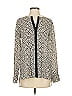 Banana Republic 100% Polyester Animal Print Ivory Kimono Size XS - photo 1