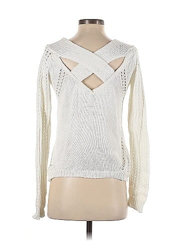 White + Warren Pullover Sweater (view 2)