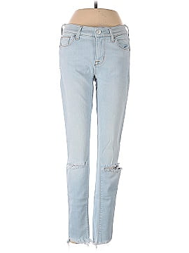 American Eagle Outfitters Hearts Blue Jeans Size 00