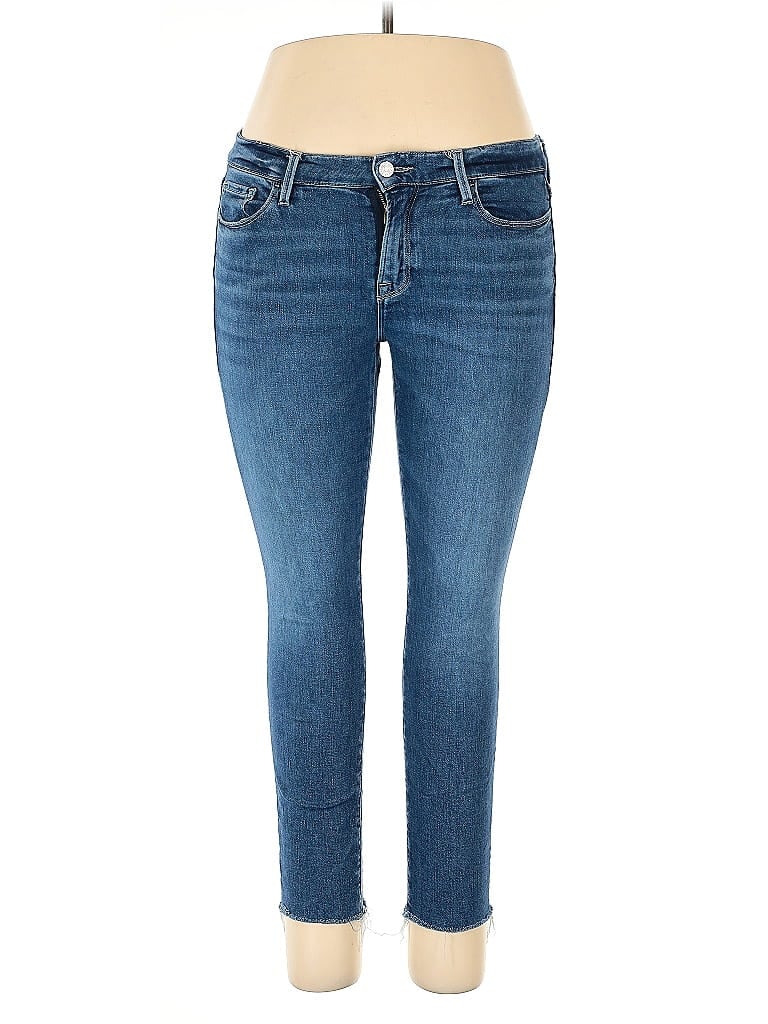 Pre-owned Frame Jeans In Blue