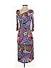 ETRO Graphic Blue Green Cocktail Dress Size EU (IT) 40 / US 4 - photo 1