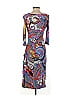 ETRO Graphic Blue Green Cocktail Dress Size EU (IT) 40 / US 4 - photo 2