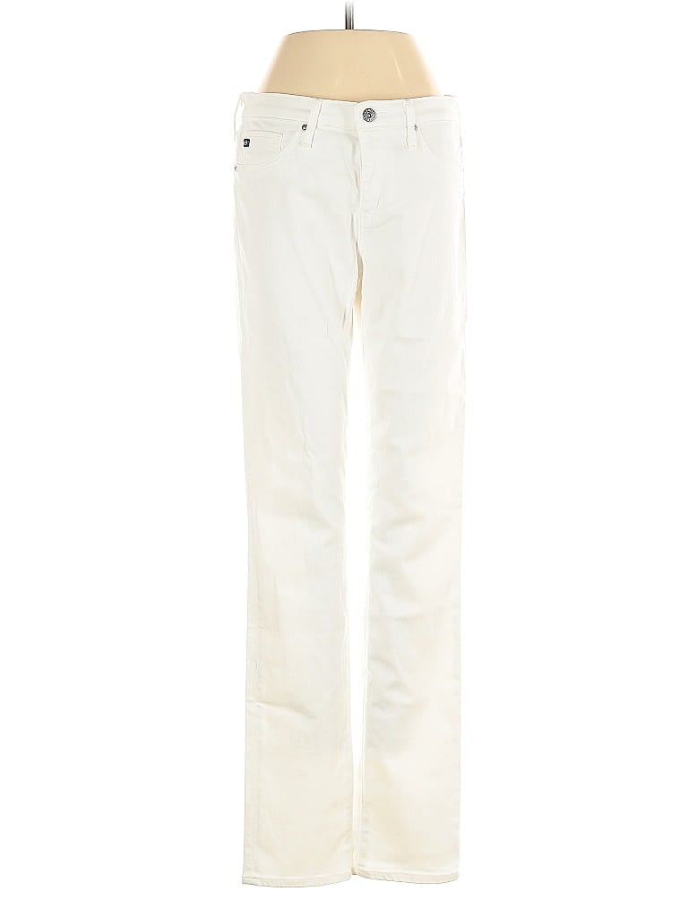 Pre-owned Adriano Goldschmied Jeans In White