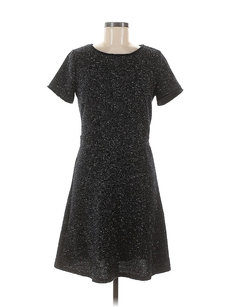 Pre-owned Ann Taylor Loft Casual Dress In Gray