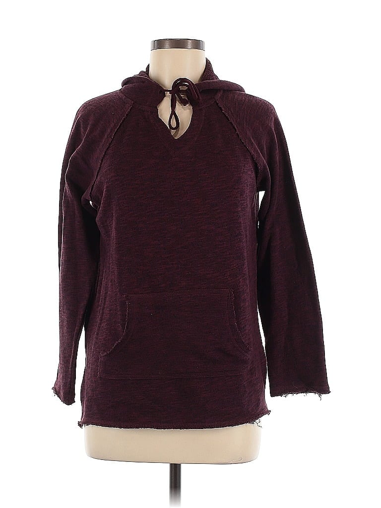 Essentials by Full Tilt Burgundy Pullover Sweater Size M - photo 1
