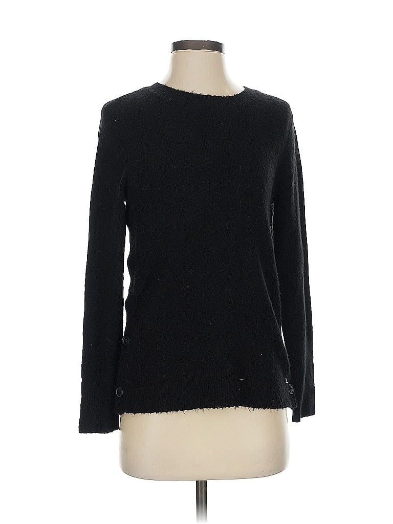 Pre-owned Halogen Pullover Sweater In Black