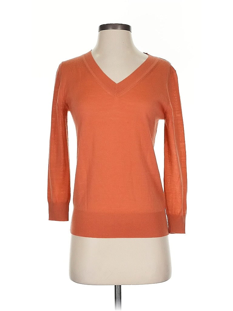 Pre-owned Forte Forte Wool Pullover Sweater In Orange