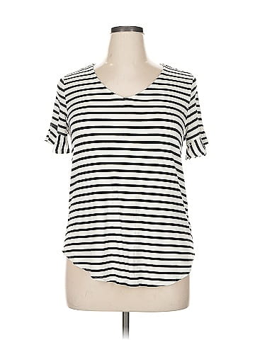 Green Envelope Short Sleeve Top (view 1)