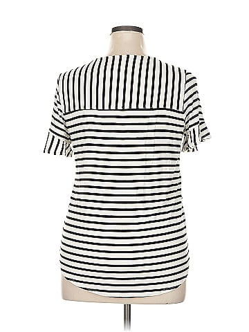 Green Envelope Short Sleeve Top (view 2)