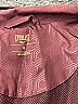 Everlast 100% Polyester Solid Burgundy Track Jacket Size M - photo 3