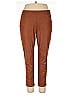DG^2 by Diane Gilman Brown Casual Pants Size XL (petite) - photo 1